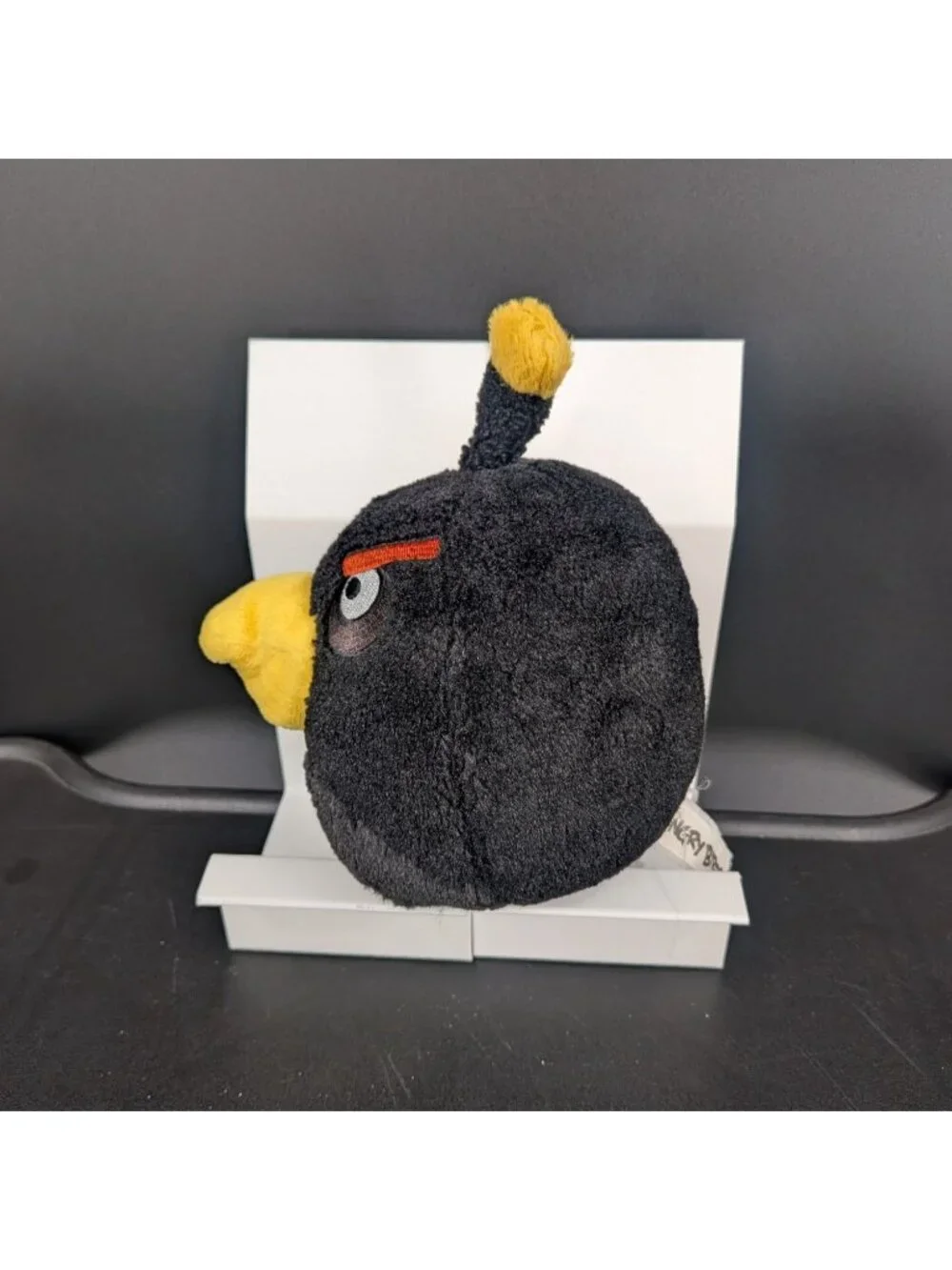 Angry Birds Black Bomb Plush Round Commonwealth 2010 Stuffed Animal Character 5